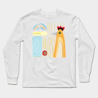 Beautiful Organic Minimalist Abstract Long Sleeve T-Shirt